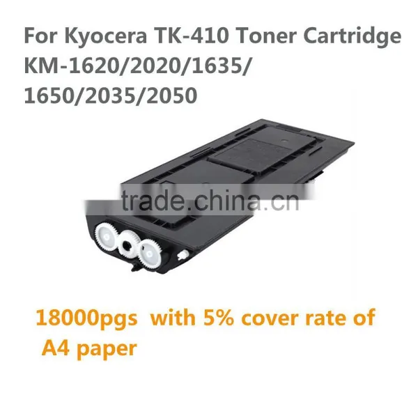 High Page Yield Toner Cartridge TK-410 , Compatible Kyocera KM1620 1635 1650 2020 2035 2050 TK-410 Toner Cartridge photo-2