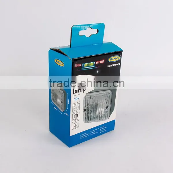 Custom Printed Paper Box for Car Lamp With Hook photo-3