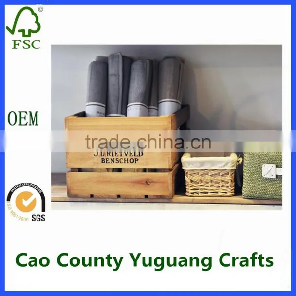 Cheap Wooden Apple Vegetable Storage Crates for Sale photo-3
