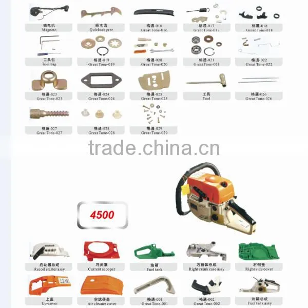 SPARE PARTS MS070 660 038/380 381 4500 5200 5800 GASOLINE PORTABLE CHAIN SAW photo-3