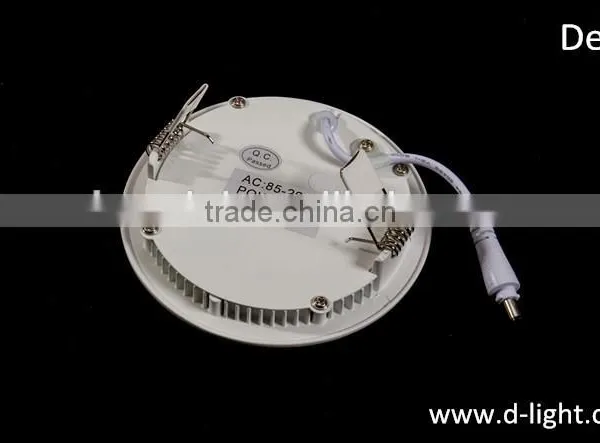 Recessed Mini Round Led Panel Light With Radiator 6/9/12/15/18/24w photo-2