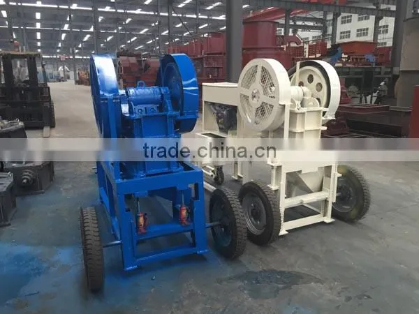 PE150*250 Mini Stone Jaw Crusher, Small Mobile Jaw Crusher for Sale photo-5