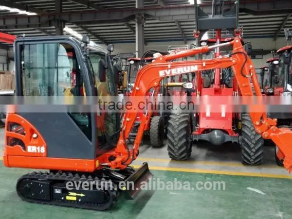 Everun Brand ER18 Mini Excavator With CE Certificate photo-5