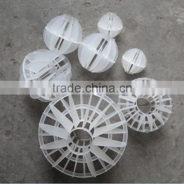 Plastic Polyhedral Hollow Ball Padding for Water Treatment on Sale photo-3