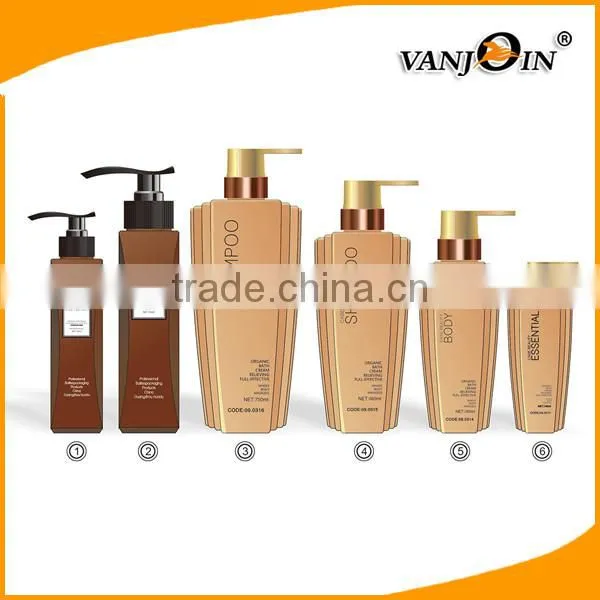 Amber or Black Shampoo Bottle With Pump photo-6