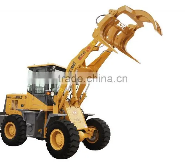 China Yineng 6 Tons Wheel Loader Forest With Log Grapple photo-2