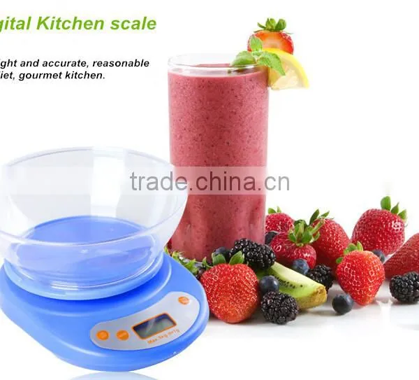 Electronic Kitchen Scale Food Scale With Bowl photo-2