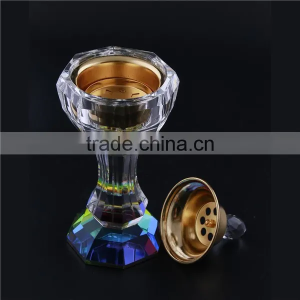Colorful Crystal Chinese Incense Burner Antique CC008 photo-2
