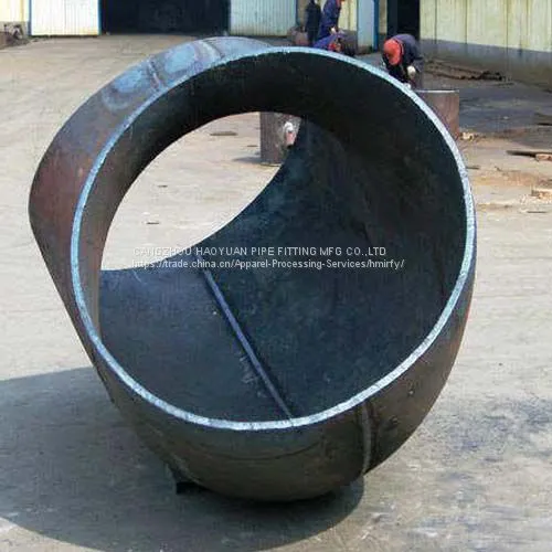 S235 Long Radius Butt Welded Pipe Elbow photo-5