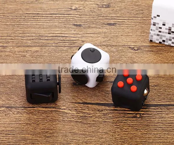 11 Colors Magic Fidget a Vinyl Desk Toy 2016 New Fidget Anti Irritability Toy Magic Cobe Funny Christmas Gift Stock photo-4