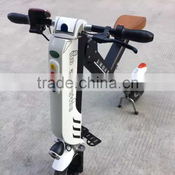 New Arrival Light K10 Electric Folding Bicycle, 10inch 36V 400W Electro Bike, Mini Pocket Folding E-bike photo-6