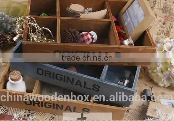 2016 Hot Selling Mini Wooden Sewing Box Unfinished photo-2