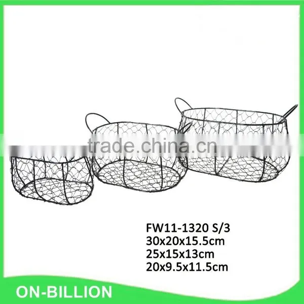 Wholesale Decorative Chicken Wire Basket photo-2