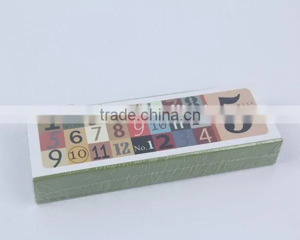 Rectangular Single-layer Printed Paper Pencil Box Colorful Pencil Case photo-3
