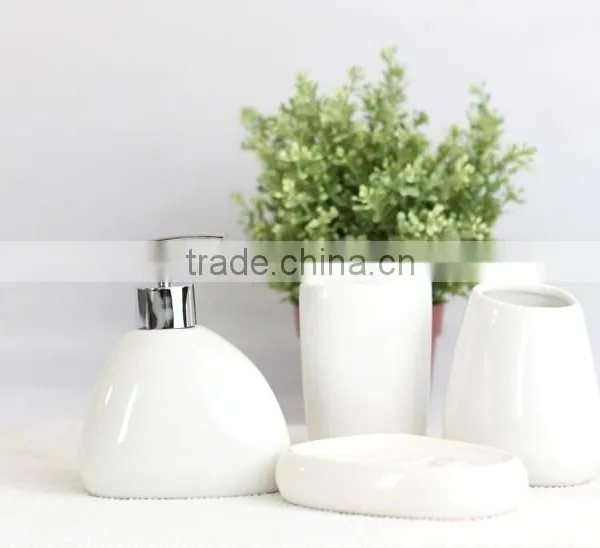 High White Ceramic Bathroom Design photo-4