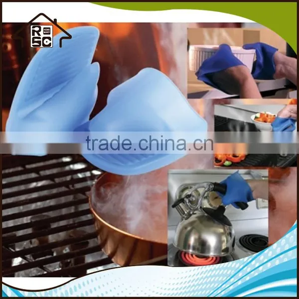 NBRSC Hot Products Custom Design Food Grade Kitchen ToolSilicone Mitts Silicone Heat Gloves Siliconr Grill Glove photo-6