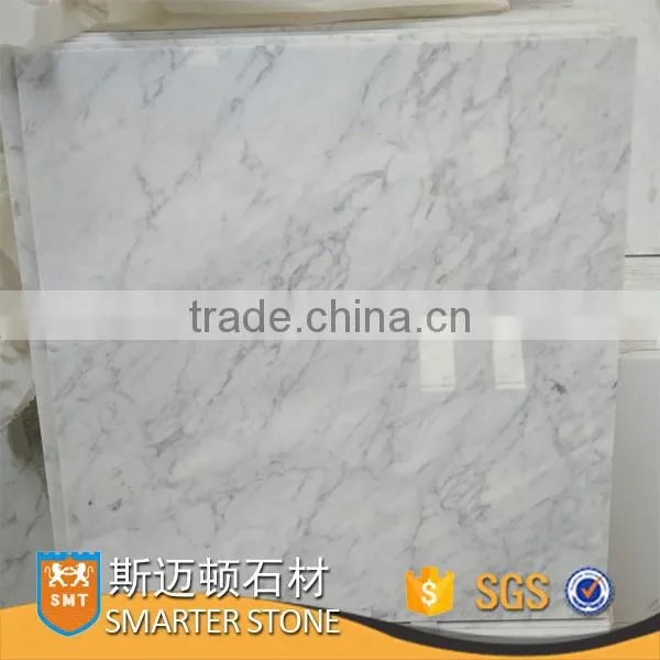 Carrara White Import Marble Tile 12" x 12" photo-3
