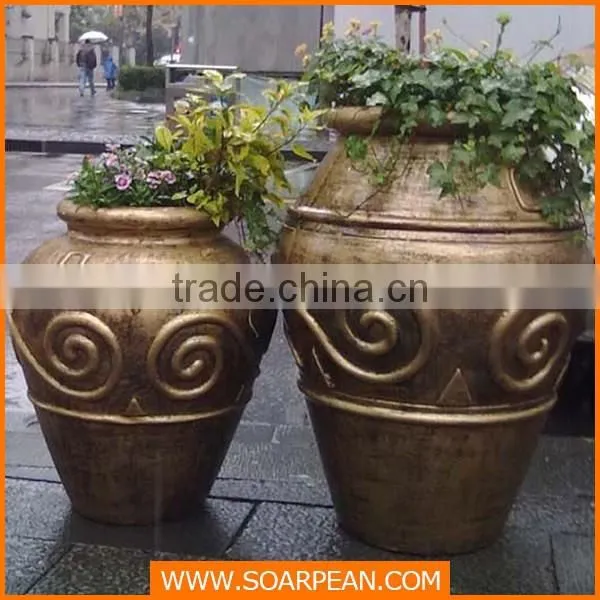 Modern Outdoor Decorative GRC Big Pot photo-3