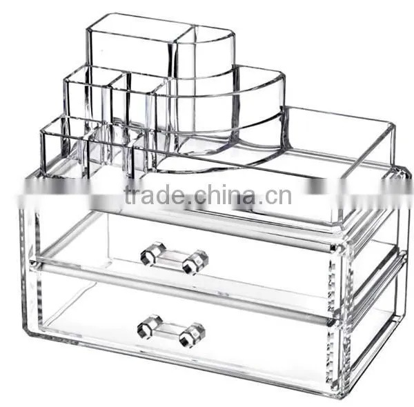 WSY 423247 DOUBLE CHEST COMPACT COSMETIC ORGANIZER