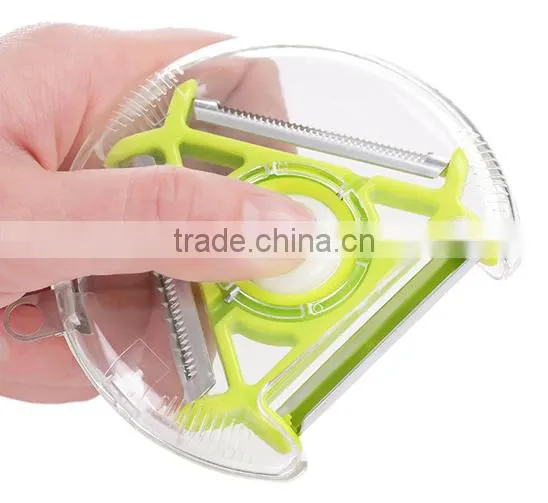 New Arrival Multifunction 3 In 1 Fruit & Vegetable Peeler photo-2