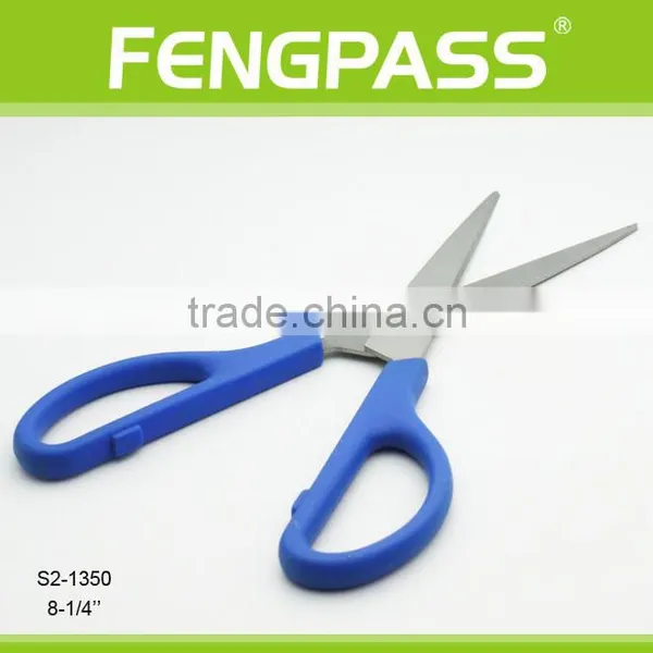 S2-1350 8-1/4" Inch 2CR13 Stainless Steel With PP Handle Stationery Craft Scissors Shape Cutting photo-3