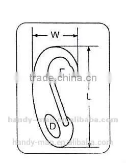 Stainless Steel Spring Gate Snap Hook photo-3