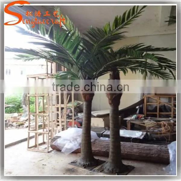 China Supplier Cheap Plastic Coconut Tree Price Fake Coconut Palm Plant Tree for Sale photo-4