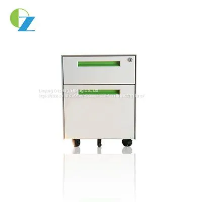 Non-KD A4 File Pedestal, Metal Filing, Office Storage Cabinet Mobile Moving Pedestal Cabinet, Each Drawer Can Load 35KG photo-2