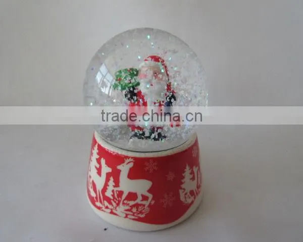 Crystal Balls Dollarma One Dollar Cheapest XMS Christamas Bear Deer Santa SnowFlake Glass 156130-15135 photo-3