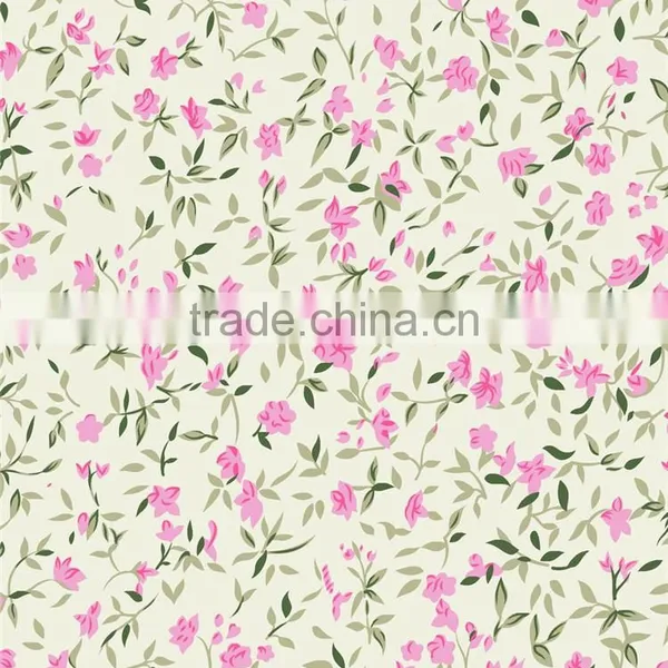 100% Cotton Printing Fabric Flower Pattern for Garment Dress Popular photo-3