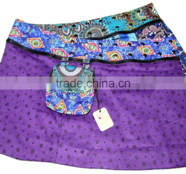 2017 European Fashion Chilly Grapes Skirt for Wholesale Reversible Wrap Skirt photo-2