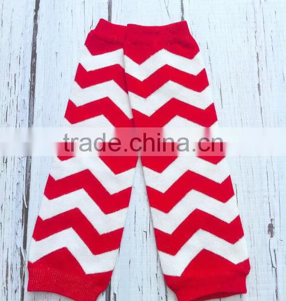 Baby Leg Warmers For Christmas Red White Stripe Leg Warmer Holiday Baby Gifts photo-4