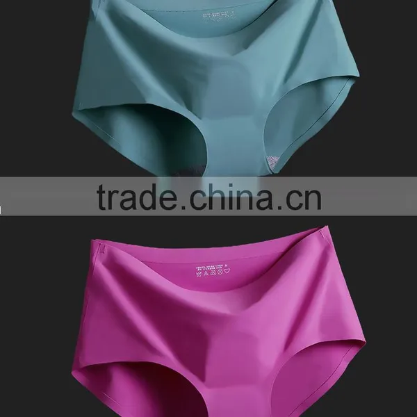 Custom Made Cheap Womens Seamless Panties,sexy Mature Ladies Briefs photo-6