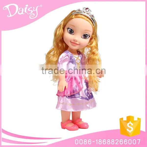 Custom 16 Inch Vinyl Plastic American Fairy Princess Dress Display Kid Toy Doll photo-2
