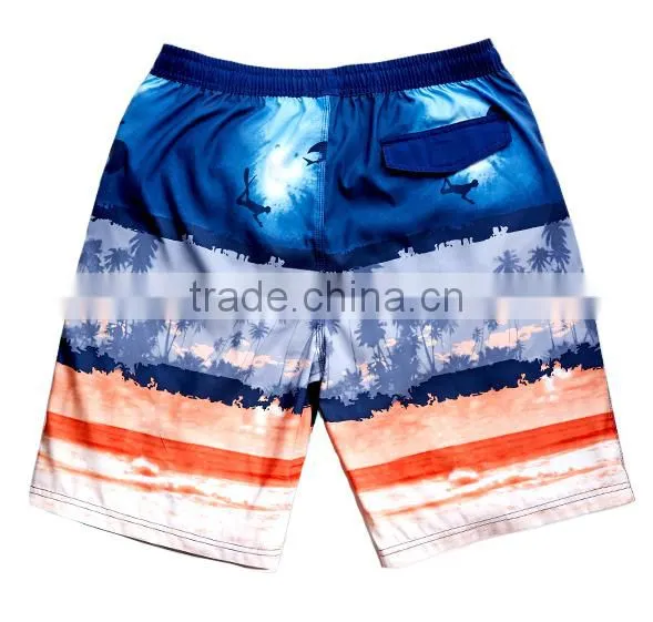 Custom Print Board Sublimation Shorts Polyester Shorts Spandex Stretch photo-3
