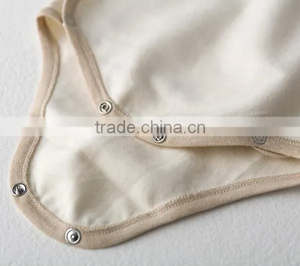 Wholesale 100% Organic Cotton Baby Bodysuit Baby Rompers Baby Clothes photo-6