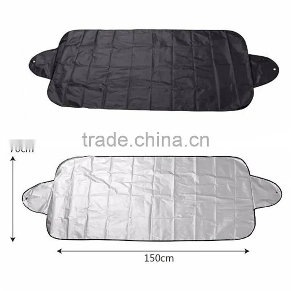 2017 High Quality Aluminum Foil Cheap UV Proof Silver Car Window Shades/smart Front and Rear Car Windshield Cover photo-4