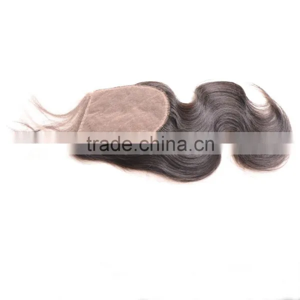 China Wholesale Market 100 Human Hair Cheap Brazilian Hair Lace Closure photo-5