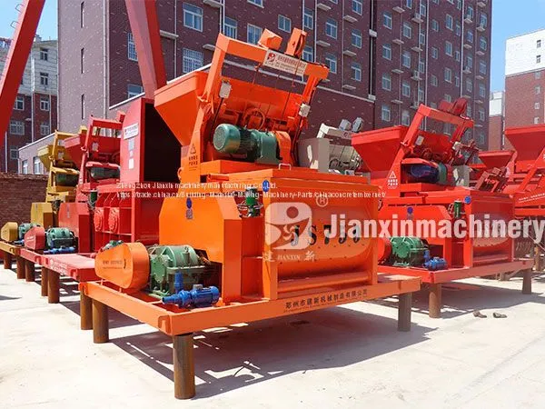 China Factory JS750 Concrete Mixer With Electric Motor photo-2