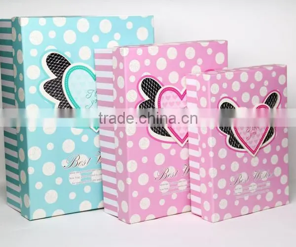 Valentines Day Angle Wing Shaped Empty Gift Boxes,Mother's Day Gift Paper Box/Christmas Paper Gift Box photo-4