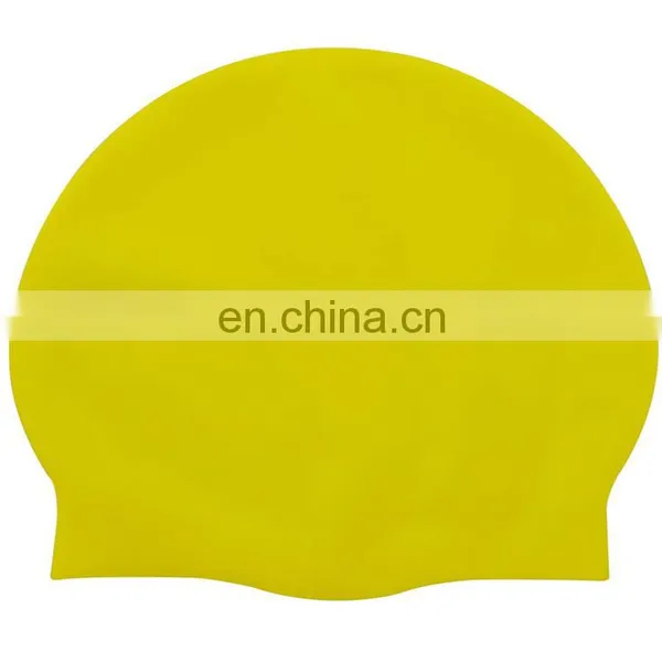 High Quality Soft Silicon Swimming Cap photo-4