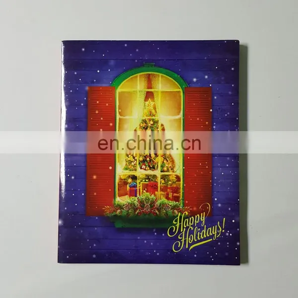 Paper Craft 7inch TFT Screen 128M LCD Video Invitation Card photo-3