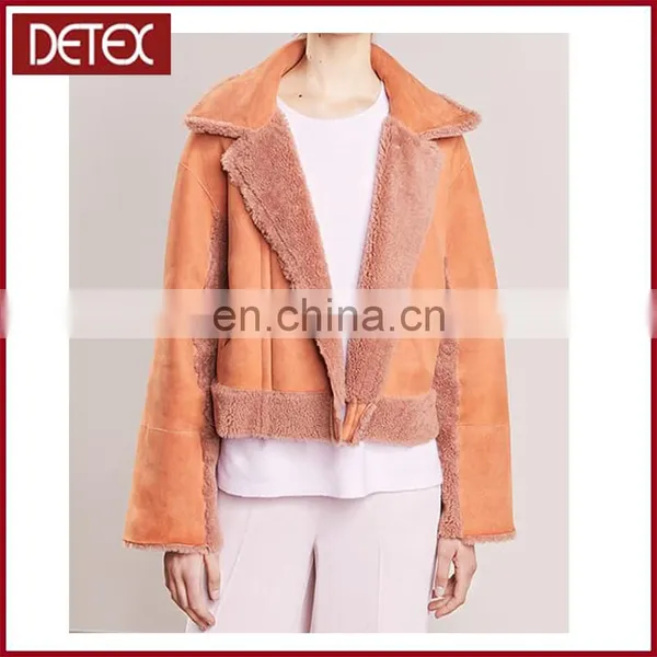 Reversible Woman Genuine Real Leather Jacket photo-3
