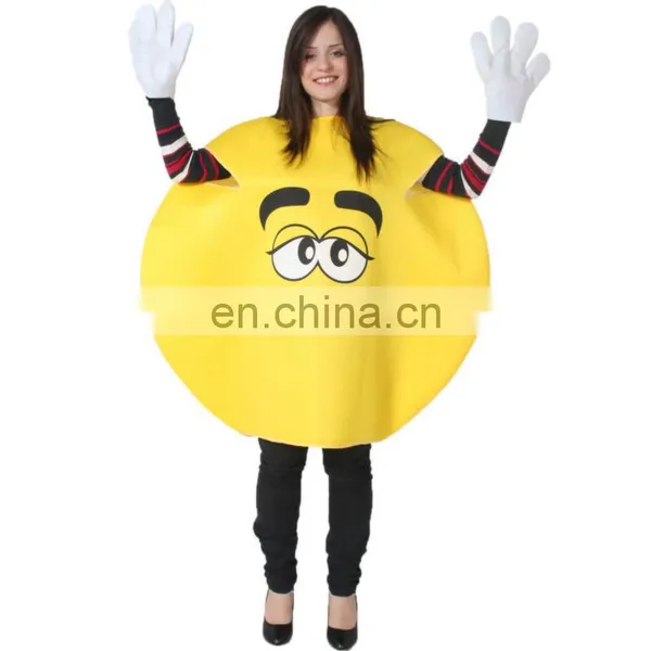 Funny Halloween Carnival Party Food Series Costume M&M's Design photo-2