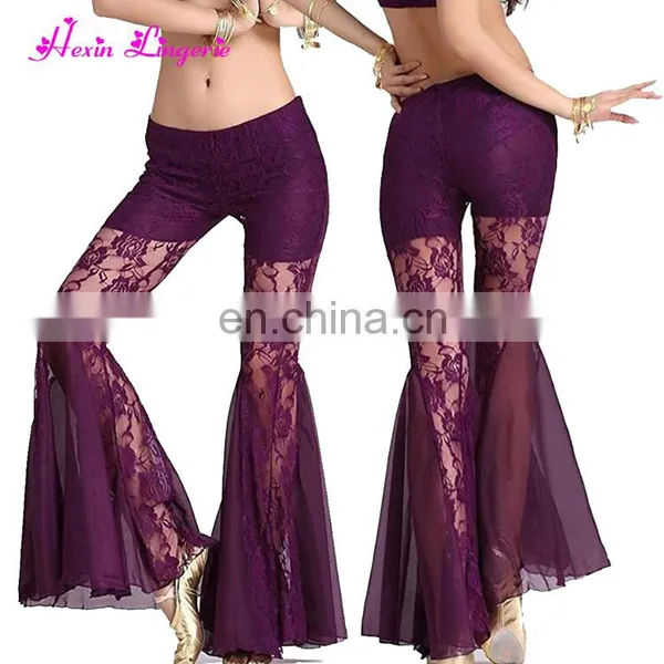 Wholesale Sports Purple Bell-Bottoms Sexy Womens Yoga Pants photo-2