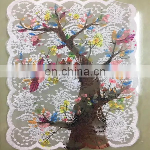 New Popular Embroidery Milk Silk Mesh Printing Lace Design photo-2