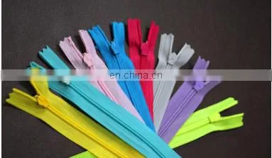 #3 Nylon Cloth Tape Lace Tape Invisible Zipper With Tear Drop Puller photo-2