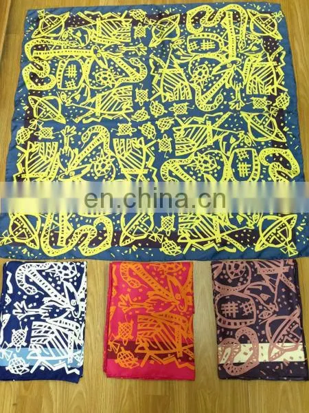 Silk Twill Printed Scarf