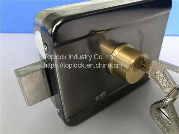 Intelligent Electronic Lock Safe With Double-end Brass Cylinder and Button photo-2