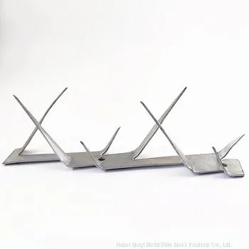 Anti Climb Spikes 2 Rows Barbed Wall Spikes photo-3